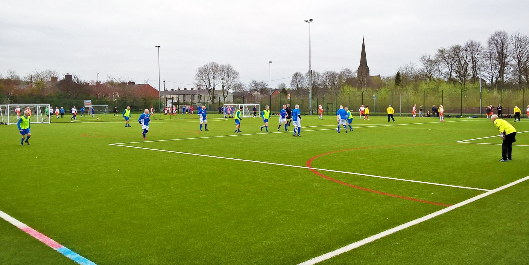 Greater Manchester Over 60s Walking Football League