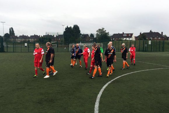 Walking Football in Barnet at the Hive