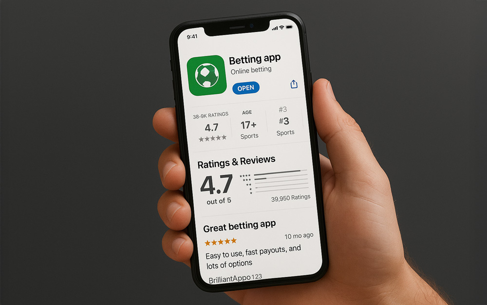 Betting app store reviews