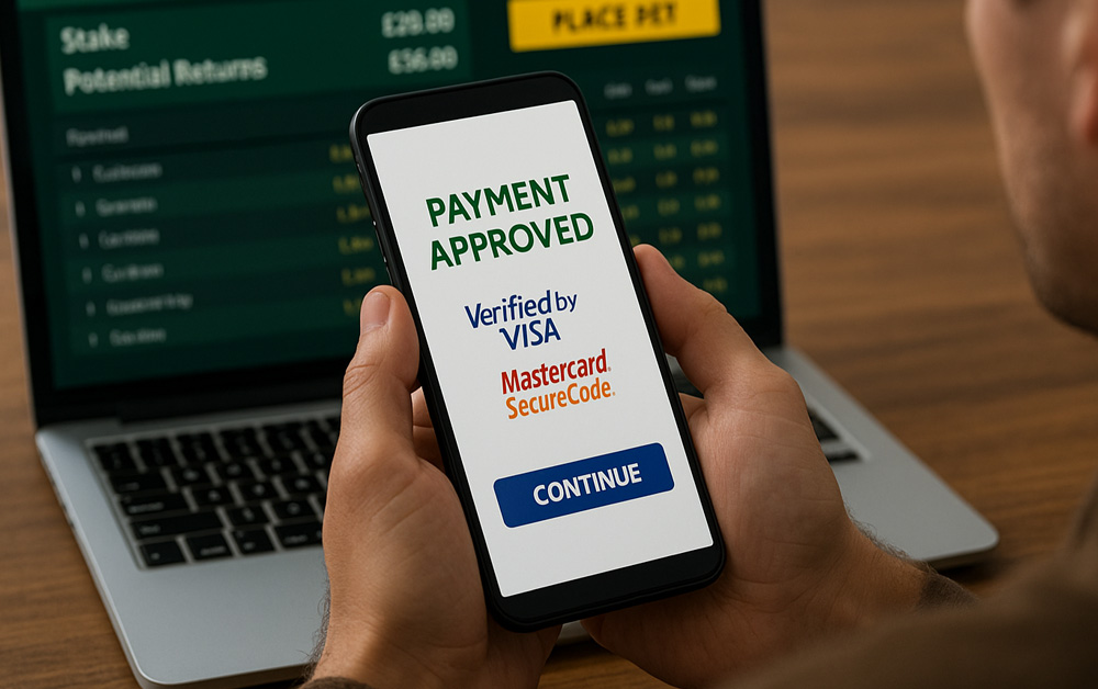 Mobile app betting payments