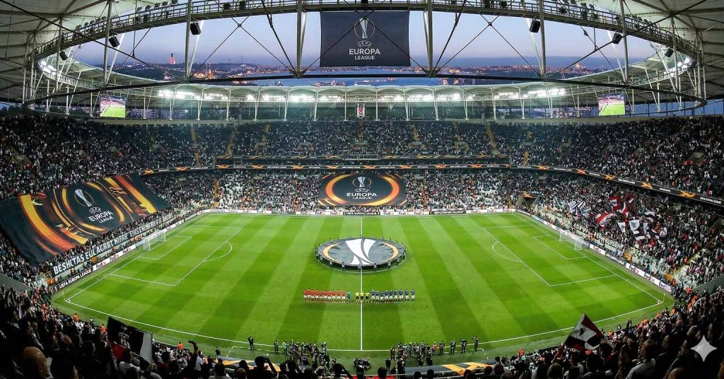 Packed stadium for Europa League final